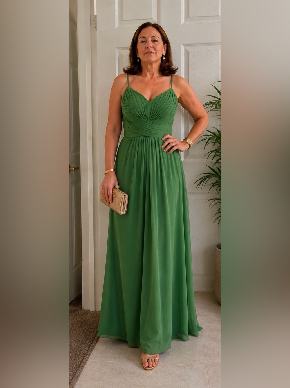 DAVID BRIDAL BRIDESMAID DRESS SIZE 10